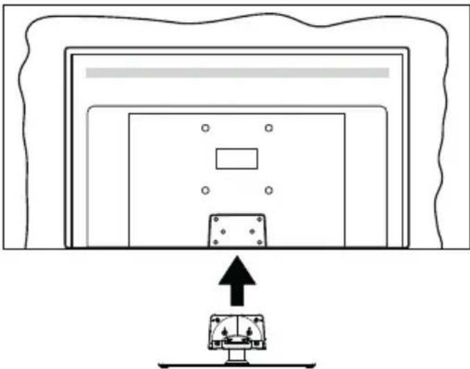 PANASONIC TX-65MX710E - Assembling the pedestal - 2