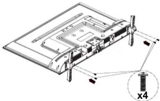 PANASONIC TX-65MX610E - A talp összeszerelése - 2