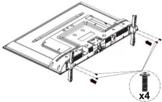 PANASONIC TX-65MX610E - Montaż podstawy - 2