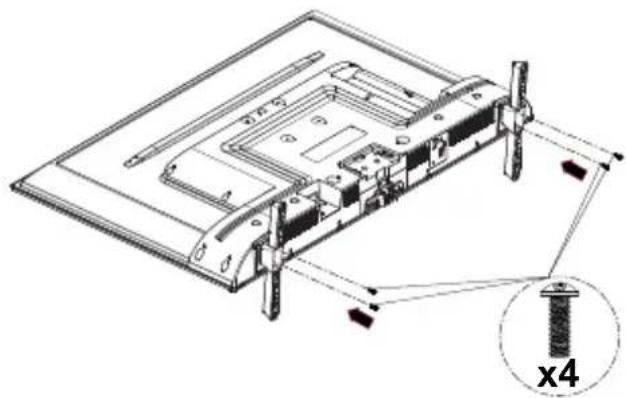 PANASONIC TX-65MX610E - Jalustan asennus - 2