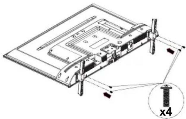 PANASONIC TX-65MX610E - Samling af soklen - 2