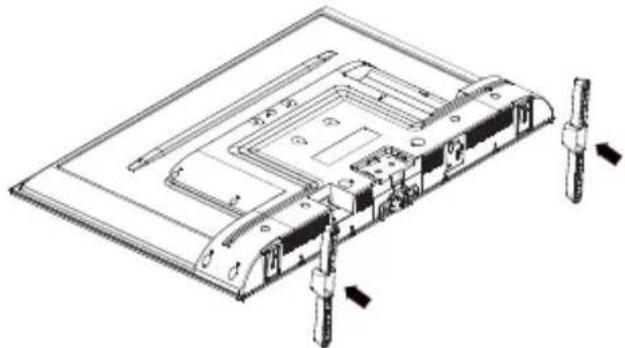 PANASONIC TX-65MX610E - Het voetstuk assembleren - 1