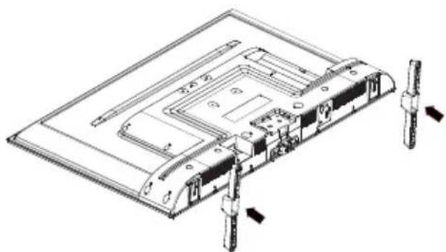 PANASONIC TX-65MX610E - Montage du socle - 1