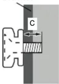 PANASONIC TX-65MX610E - When using the wall-hanging bracket - 2