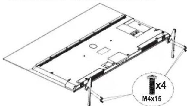 PANASONIC TX-65MZ700E - Jalustan asennus - 2
