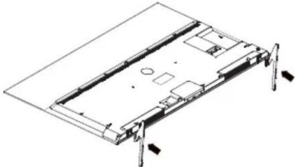 PANASONIC TX-65MZ700E - Montaje del pedestal - 1