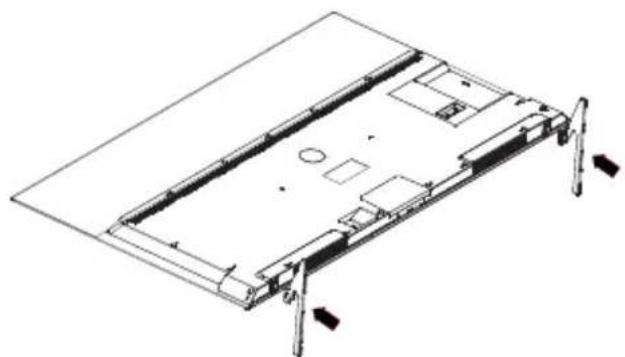 PANASONIC TX-65MZ700E - Τοποθέτηση της βάσης - 1