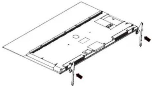 PANASONIC TX-65MZ700E - Сглобяване на пиедестала - 1