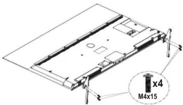 PANASONIC TX-65MZ700E - Montera stället - 2