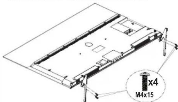 PANASONIC TX-42MZ700E - Jalustan asennus - 2