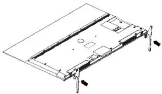 PANASONIC TX-42MZ700E - Montar o pedestal - 1