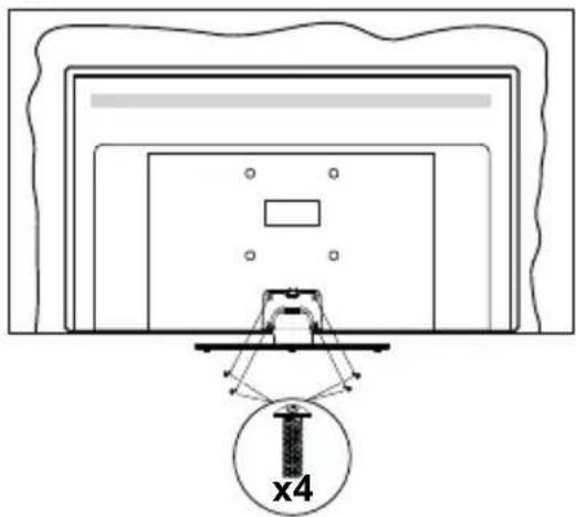 PANASONIC TX-40MS360E - Het voetstuk assembleren - 3