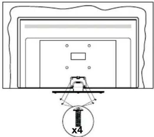 PANASONIC TX-40MS360E - Montaż podstawy - 3