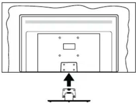PANASONIC TX-40MS360E - Τοποθέτηση της βάσης - 2