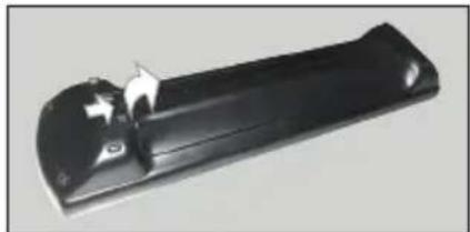 PANASONIC TX-40MS360E - Introducerea bateriilor în telecomandă - 1