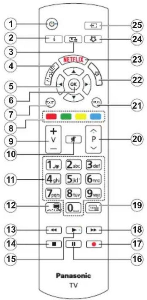PANASONIC TX-40MS360E - Pilot - 1