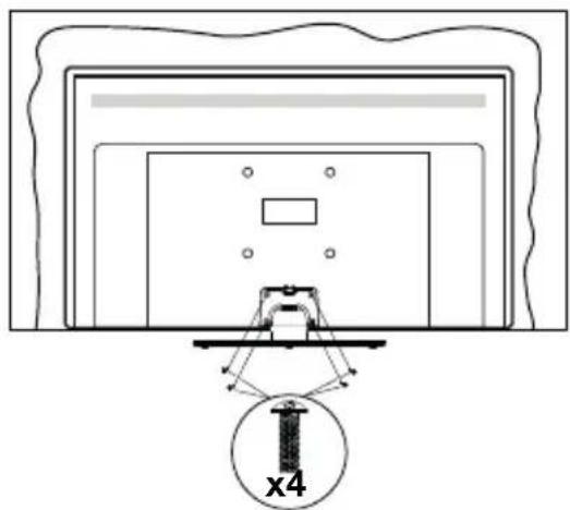 PANASONIC TX-40MS360E - Jalustan asennus - 3