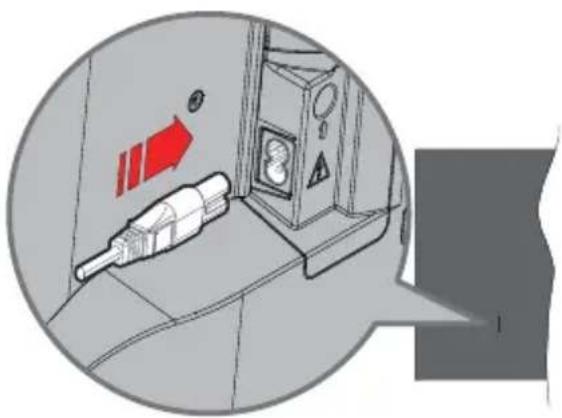 PANASONIC TN-50W70AEZ - Branchement à l'alimentation - 1