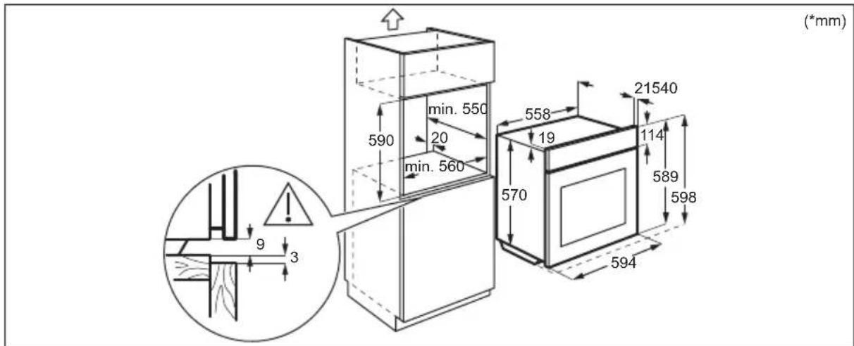 ZANUSSI ZOHIQ3K2 - Inbouwen - 2