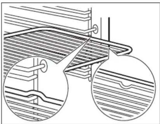 ZANUSSI ZOHIQ3K2 - Grille métallique: - 1