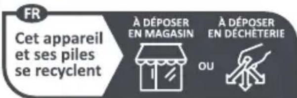 ONE FOR ALL URC 1110 - PRODUCT DISPOSAL (EUROPEAN DIRECTIVE 2012/19/EU) - 3