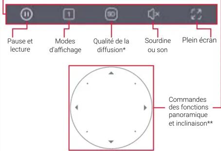 Lorex W261AQ - Vue d'Ensemble de l'Application Lorex Home - 2