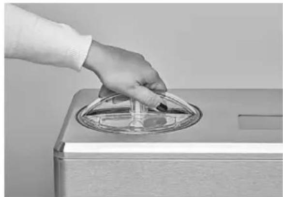 Solis Gelatissima 8503 - ▲ DIE FUNKTIONSTASTEN UND DAS LCD-DISPLAY - 4