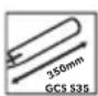 Flex GCS 35 2x18-EC - Symbols on the power tool - 6