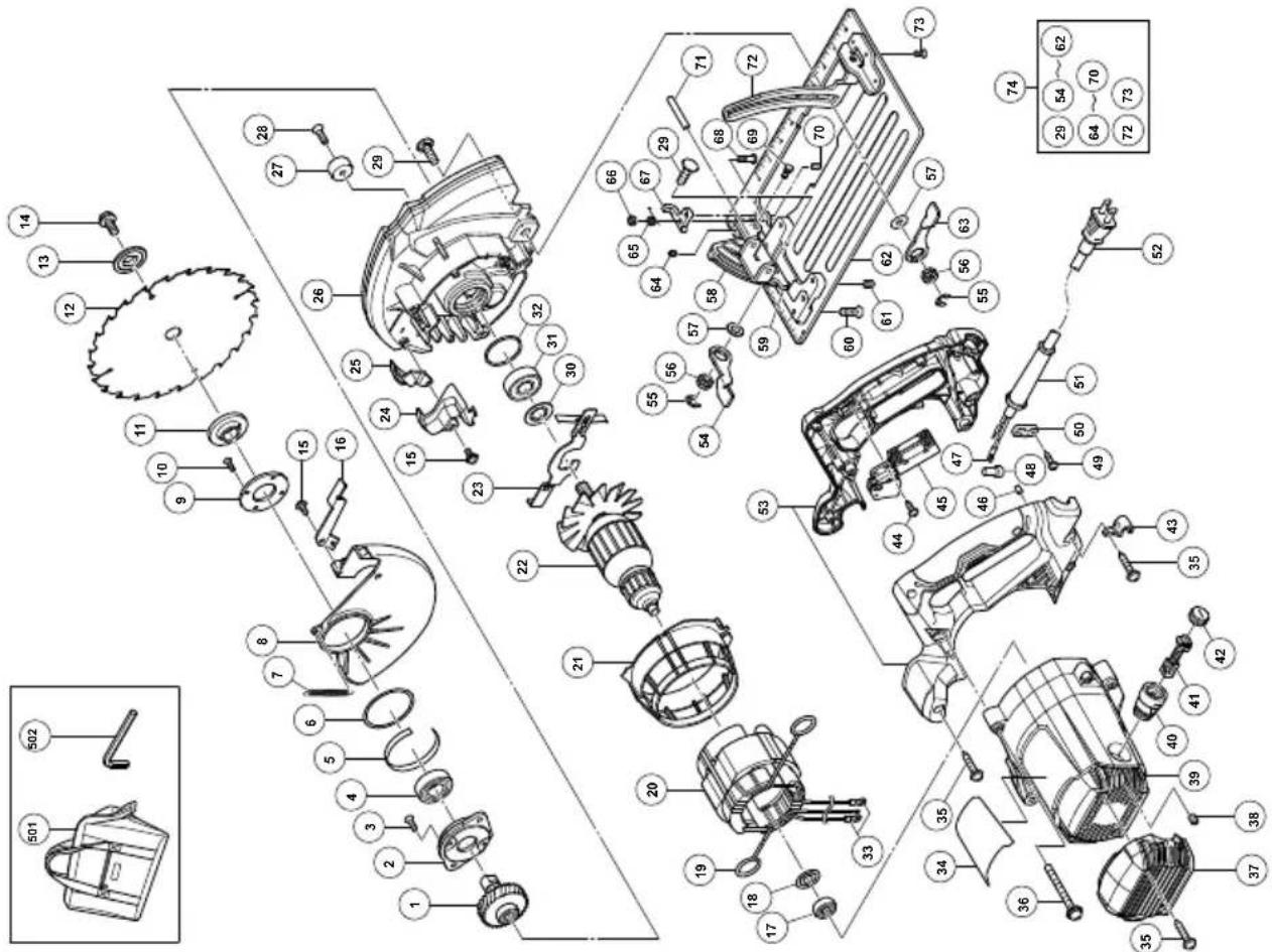 HITACHI C 7BUR - NOTA: - 1