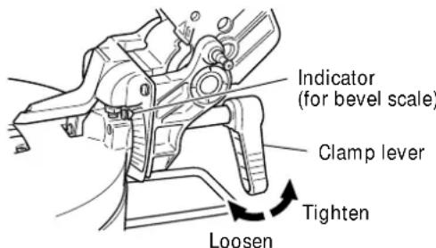HITACHI C 10FCE2 - Bevel cutting procedures - 1