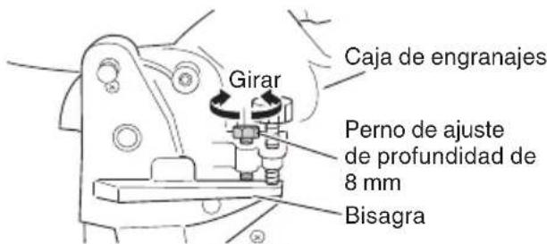 HITACHI C 12RSH2 - Comprobación de la posición de límite inferior de la hoja de sierra - 2