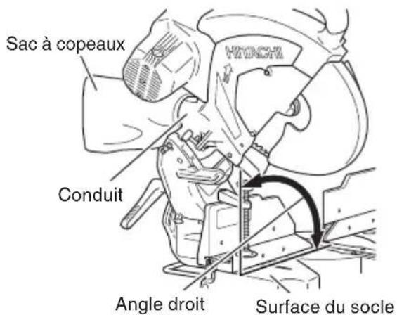 HITACHI C 12RSH2 - REMARQUE: Quand on découpe une seule encoche à l'une des extrémités de la pièce, retirer la section inutile avec un ciseau - 3