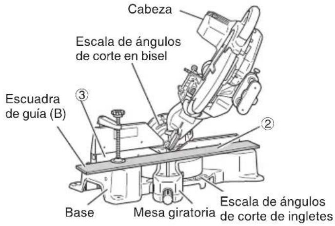 HITACHI C 12RSH2 - Para el ajuste del corte en bisel - 6