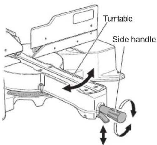 HITACHI C 12RSH2 - Miter angle fine adjustment - 1