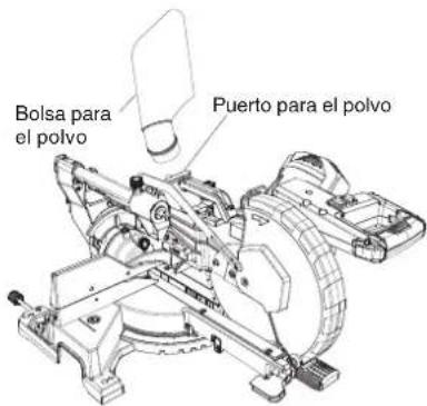 HITACHI C 10FSHC - Instalar la bolsa para el polvo y el tornillo de carpintero - 1
