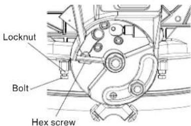 HITACHI C 10FSHC - 45° Right bevel adjustment - 1
