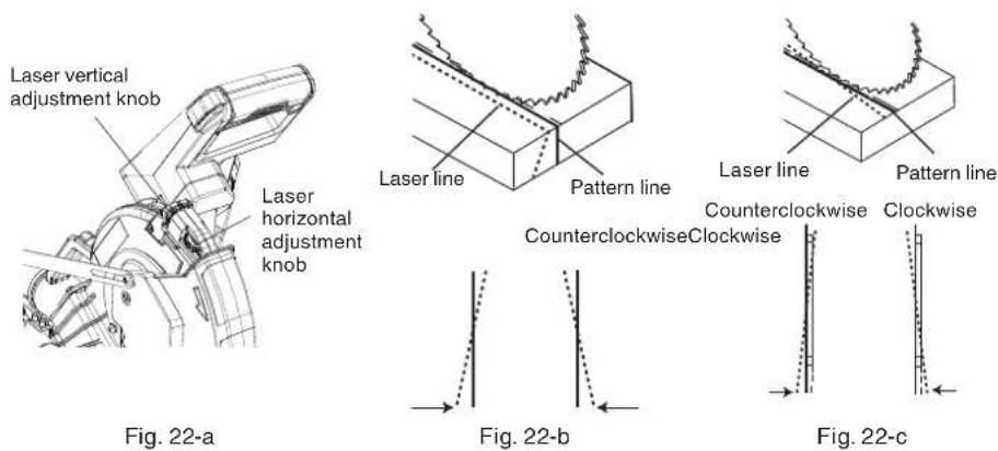 HITACHI C 10FSHC - The laser guide - 3