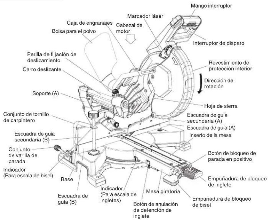 HITACHI C 10FSHC - NOMENCLATURA DE PARTES - 1