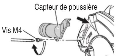 METABO C1807DAQ4 - Utilisation du capteur de poussière - 1