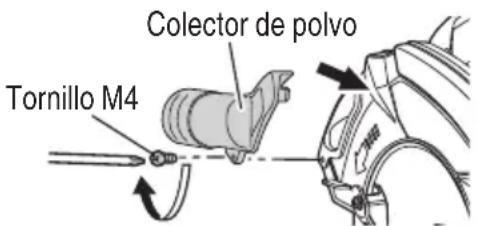 METABO C1807DAQ4 - Utilización del colector de polvo - 1