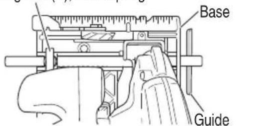 METABO C1807DAQ4 - Attaching the guide (sold separately) - 2