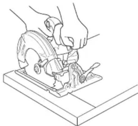 METABO C1807DAQ4 - ADVERTENCIA inferior se cierra - 2