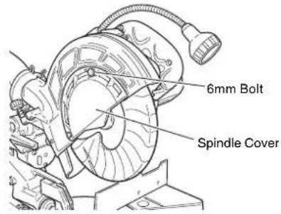 METABO C8FSHE - SAW BLADE MOUNTING AND DISMOUNTING - 2