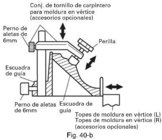 METABO C8FSHE - Método de corte de moldura en vértice sin inclinar la hoja de sierra - 2