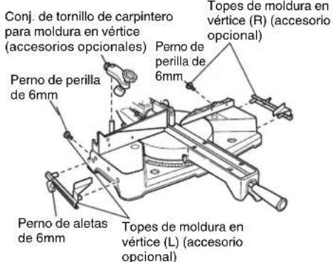 METABO C8FSHE - Método de corte de moldura en vértice sin inclinar la hoja de sierra - 1
