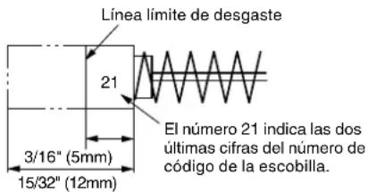 METABO C8FSHE - Inspeccion de las escobillas (Figs. 49 y 50) - 1