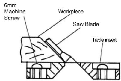 METABO C8FSHE - Positioning the table insert - 2