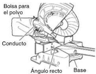 METABO C8FSHE - Forma de utilizar la bolsa para el polvo (Accesorio estándar) - 1