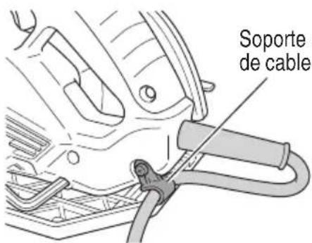 METABO C7SB3 - UTILIZACIÓN DEL SOPORTE DE CABLE - 1