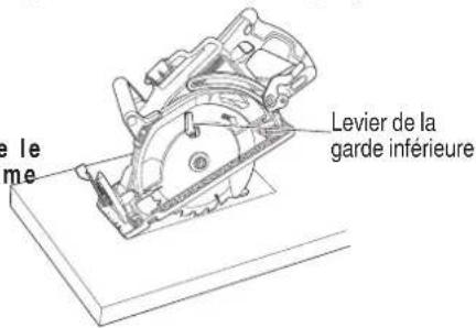 e le me Levier de la garde inférieure